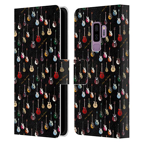 Head Case Designs Officially Licensed Brian May Guitar Iconic Leather Book Wallet Case Cover Compatible with Samsung Galaxy S9+ / S9 Plus