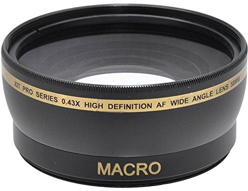 Wide Angle Macro Lens for Canon EOS Rebel T5 T5I T3 T3I T4 T4I