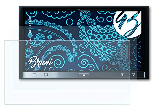 Bruni Screen Protector Compatible with Pioneer SPH-DA100 Protector Film, Crystal Clear Protective Film (2X)