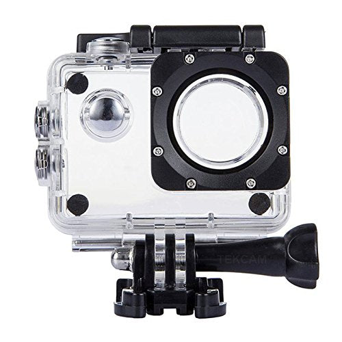 TEKCAM Action Camera Waterproof Housing Case Compatible with AKASO EK7000 EK5000/Remali Capture Cam/Vemont Action Camera Replacement Professional Housing Case Underwater Shell