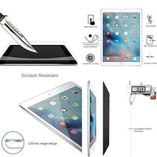 Load image into Gallery viewer, Black Shock Absorbing Slim Portfolio Case for iPad Pro 10.5 Inch Plus Temper Glass Shield Protector
