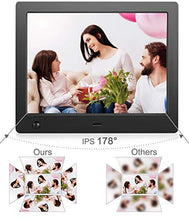 Load image into Gallery viewer, Digital Photo Frame 8 inch - Electronic Photo Frame with Slideshow HD IPS Display Picture Frame with Motion Sensor/Video/Background Music/Calendar/Clock/Gifts for Keeping Memory by FLYAMAPIRIT
