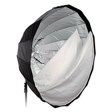 Load image into Gallery viewer, Fotodiox EZ-Pro Deep Parabolic Softbox 48in (120cm) - Quick Collapsible Softbox with Comet Speedring for Comet, Dynalite, and Compatible
