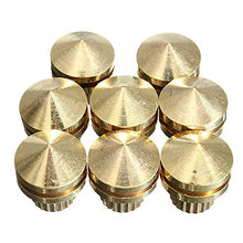 Load image into Gallery viewer, CocinaCo 8pcs HiFi M8 Copper Speaker Suspension Spikes Isolation Stands Feet Pads Base
