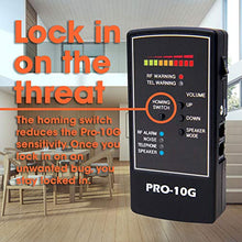 Load image into Gallery viewer, DefCon Security Products PRO-10G GPS Tracker Finder and Law-Grade Counter Surveillance Bug Sweep - Newest Professional Handheld Detection of All Active GPS Trackers, Mobile Phones
