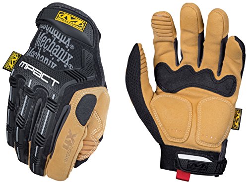 Mechanix Wear - Material4X M-Pact Work Gloves (X-Large, Brown/Black)