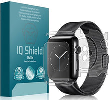 Load image into Gallery viewer, IQ Shield Matte Full Body Skin Compatible with Apple Watch Series 2 (42mm) + Anti-Glare (Full Coverage) Screen Protector and Anti-Bubble Film
