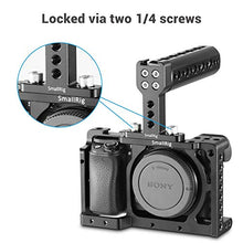 Load image into Gallery viewer, SMALLRIG Top Handle Grip Cheese Handle with Cold Shoe Mount for Digital DSLR Camera - 1638

