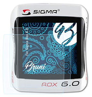 Bruni Screen Protector Compatible with Sigma Rox 6.0 Protector Film, Crystal Clear Protective Film (2X)