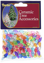 Load image into Gallery viewer, Darice Ceramic Christmas Tree Accessories Small Twist Pin Multi Color, 0.5 Inch
