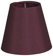 Load image into Gallery viewer, Royal Designs CS-940-5MA 5&quot; Hardback Empire Chandelier Lamp Shade, Maroon
