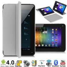 Load image into Gallery viewer, Unlocked! 7&quot; Android 4.4 Phablet GSM Dual-Sim Tablet Phone 3G Smartphone w/ Built-in Smart Cover ~AT&amp;T T-Mobile Compatible~

