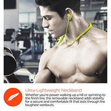 Load image into Gallery viewer, HyperGear Flex 2 Sport Bluetooth Wireless Earphones. Hands-Free Music &amp; Calls + Removable Neckband &amp; Sweat-Proof for at The Gym, Cycling, Running &amp;Walking (Yellow)
