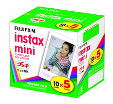 Load image into Gallery viewer, FUJIFILM Instax Mini Cheki Film 5pack(10picture X5)
