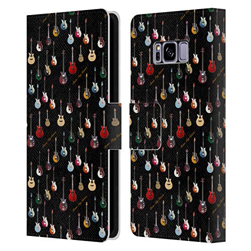 Head Case Designs Officially Licensed Brian May Guitar Iconic Leather Book Wallet Case Cover Compatible with Samsung Galaxy S8