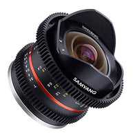 Samyang 8 mm T3.1 VDSLR Manual Focus Video Lens for Sony-E