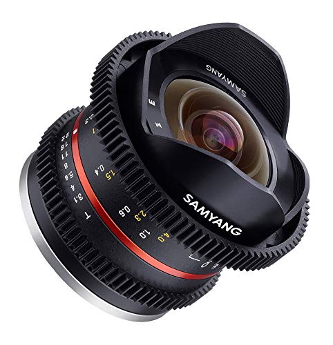 Samyang 8 mm T3.1 VDSLR Manual Focus Video Lens for Sony-E