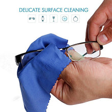 Load image into Gallery viewer, Your Choice Microfiber Cleaning Cloths 6 Pack for Eyeglasses, Camera Lens, Cell Phones, CD, DVD, Computers, Tablets, Laptops, Telescope, LCD Screens and Other Delicate Surfaces Cleaner

