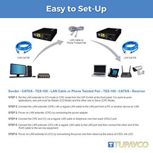 Load image into Gallery viewer, Tupavco Ethernet Extender Kit Over Phone Line or RJ45 Cable Range up to 7000 ft - 2pc Pair TEX-100 - LAN Network Extension over Twisted Copper Wire or CAT5/CAT6 -VDSL Broadband Repeater Booster Bridge
