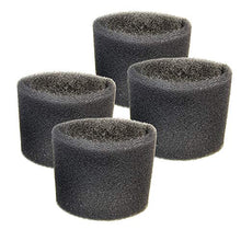 Load image into Gallery viewer, HQRP 4-pack Foam Filter Sleeve ?ompatible with Shop-Vac 3150 3200 3225 3332 3333 3334 Pump Vac, 87P500A 960-32-00 960-36-00, Lowe&#39;s 600BH150 600-45-11 931-32-11 979-34-11 Wet Dry Vac Vacuums
