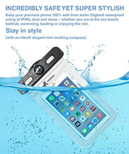 Load image into Gallery viewer, Voxkin Premium Quality Universal Waterproof Case Including Armband ? Compass ? Lanyard - Best Water Proof, Dustproof Bag for iPhone 12 Pro Max, 12 Mini, S21 Ultra, S20, OnePlus 8, Pixel 5
