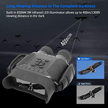 Load image into Gallery viewer, Bestguarder NV-900 4.5X40mm Digital Night Vision Binocular with Time Lapse Function Takes HD Image &amp; 720p Video with 4 LCD Widescreen from 400m/1300ft in The Dark W/ 32G Memory Card
