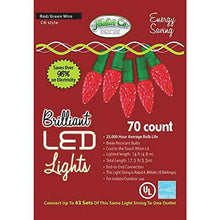 Load image into Gallery viewer, J Hofert 2372-03 70Lt C6 Led Gw Light, Red
