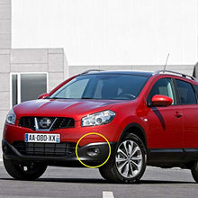 Load image into Gallery viewer, Fit for 2011 2012 2013 Nissan Qashqai Dulias Clear Lens Bumper Fog Lamp Driving Lights Complete Kit /1Set w/Bulb + Switch + Wire + Bracket + Bezel Bulb:H11 12V 55W HUAHEE_AP0302
