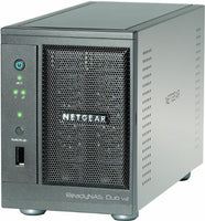 Netgear RND2000-200 ReadyNAS Duo v2 Diskless 2-Bay/USB 3.0 Network Storage for Home/SoHo Users - Latest Generation