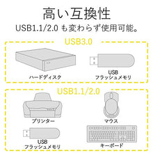 Load image into Gallery viewer, ELECOM Compact USB3.0 Hub with 4 Port Bus Power [White] U3H-A416BF1WH (Japan Import)

