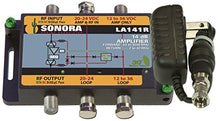 Load image into Gallery viewer, LA141R -T (1) Coax Input, 14 dB Gain Amplifier with 2-42 MHz Return, with power adaptor by Sonora Design
