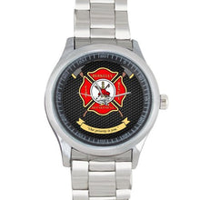 Load image into Gallery viewer, Cool United States Fire Department Metal Watch 100% stainless steel
