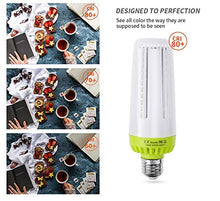 Load image into Gallery viewer, Bulbright 2Pack LED Corn Light Bulb, 20W, E26 Socket, 3000K Warm White, 200W Equivalent, 2000 Lumen, LED Bulb for Indoor Outdoor Garage Factory Warehouse Backyard Garden (3000K-Warm White)
