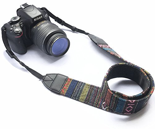 Alled XN01-0941 Camera Neck Shoulder Belt Strap, Vintage