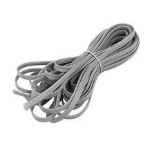 Load image into Gallery viewer, Aexit 6mm Dia Tube Fittings Tight Braided PET Expandable Sleeving Cable Wire Wrap Sheath Microbore Tubing Connectors Gray 10M
