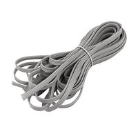 Aexit 6mm Dia Tube Fittings Tight Braided PET Expandable Sleeving Cable Wire Wrap Sheath Microbore Tubing Connectors Gray 10M
