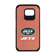 Load image into Gallery viewer, NFL New York Jets Classic Football Pebble Grain Feel Samsung Galaxy S6 Case, Brown
