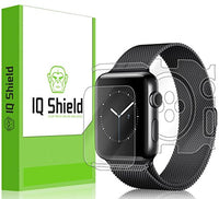 IQ Shield Full Body Skin Compatible with Apple Watch Series 2 (42mm) + LiQuidSkin Clear (Full Coverage) Screen Protector HD and Anti-Bubble Film