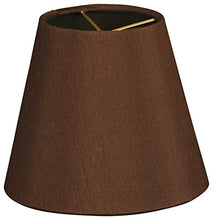 Load image into Gallery viewer, Royal Designs CS-941-5BR Hardback Empirechandelier Lamp Shade, Dark Brown
