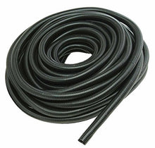 Load image into Gallery viewer, 100 Feet 1/4&quot; Split Loom - Tubing Wire Conduit Hose Cover Auto Home Marine Black

