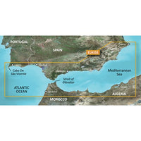 Garmin BlueChart g2 Vision - Alicante to Cabo de Sao Vicente JUL 08 (EU455S) SD Card 010-C0799-00