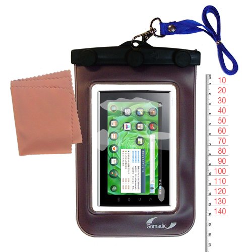 outdoor Gomadic waterproof carrying case suitable for the Samsung i9100 to use underwater - keeps device clean and dry