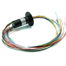 Load image into Gallery viewer, 1 pcs lot 24-pin cap-type conductive slip ring Multi-channel can be connected in parallel conductive ring collector ring
