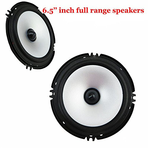 Eaglerich 6.5 Inch Car Audio Frequency Horn Subwoofer Speakers Full Range Loud Speakers