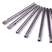 Load image into Gallery viewer, ATOPLEE 10pcs 4mm Diamond Coated Glass Marble Hole Saw Cutter Drill Bit
