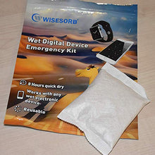 Load image into Gallery viewer, Wisesorb Wet Digital Device Wet Phone Recuse Your Electronic Devices from Water Damage, Rapid Dryer Kit- Reusable
