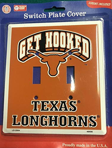 Texas Longhorns Light Switch Covers (double) Plates LS12004