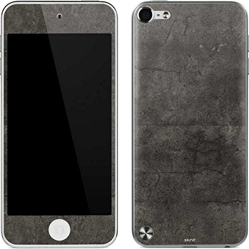 Skinit Decal MP3 Player Skin Compatible with iPod Touch (5th Gen&2012) - Officially Licensed Originally Designed Dark Iron Grey Concrete Design