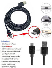 Load image into Gallery viewer, USB 3.1 Male Data Sync Cable 6 feet for Verizon/Sprint/T-Mobile HTC One M10 HTC 10 Lifestyle Smartphone
