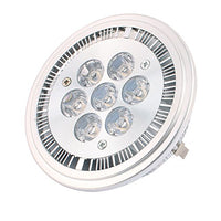 Aexit DC 12V Wall Lights 7W AR111 COB G53 LED Ceiling Light Lamp Spotlight Reflector Night Lights Warm White